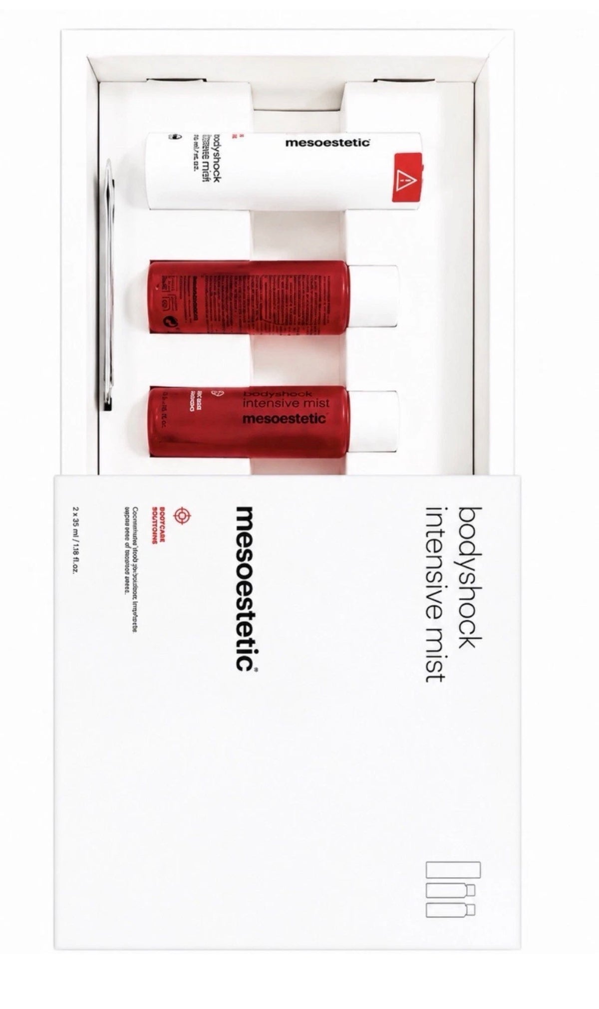 Mesoestetic Bodyshock Intensive Mist – 2 × 35 ml
